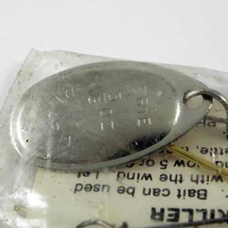 Erie Dearie Walleye Killer Bleikopfspinner, Nickel, 9g, USA, #1360