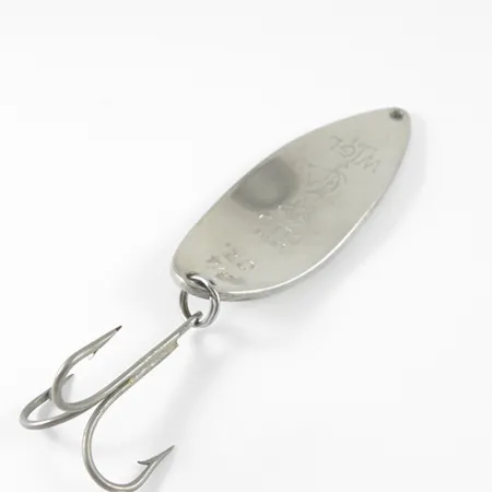 Seneca Little Cleo Hula Girl Blinker, Weiß/Blau/Nickel, 21g, #1411