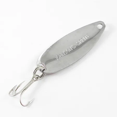 Johnson Sprite Blinker, Nickel / Rot, 7g, Vintage, #1425