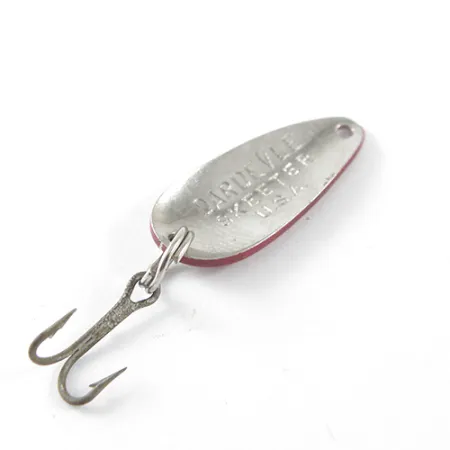 Eppinger Dardevle Skeeter Blinker, Rot / Weiß / Nickel, 2g, #1440