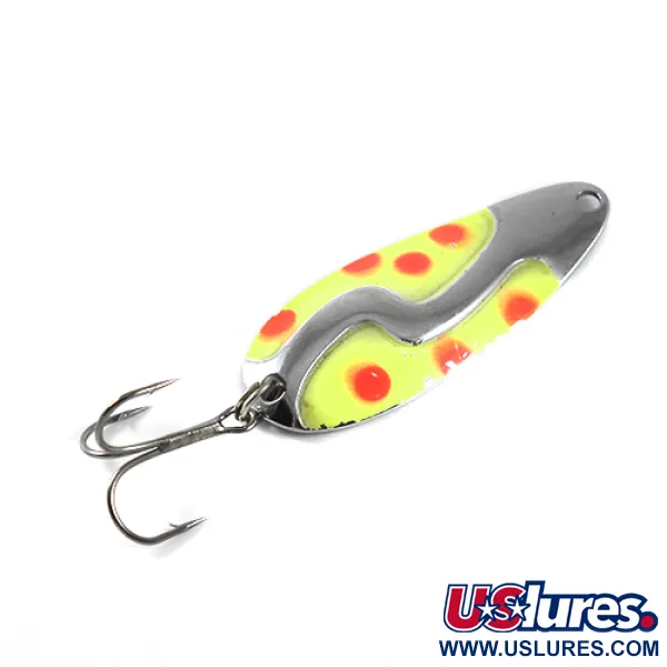 Kushner Kush Spoon Blinker, Gelb / Rot / Nickel, 9g, Klassiker, #1443