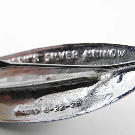 Johnson Silver Minnow Krautblinker, Grün/Orange/Silber, 6g, #1451