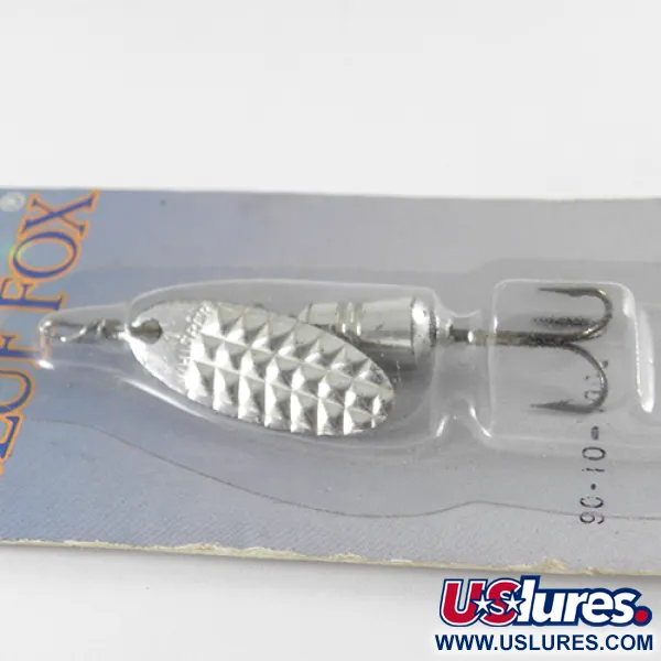 Blue Fox Whisper 1 Spinner, Silber, 4g, Prismenblatt, #1459