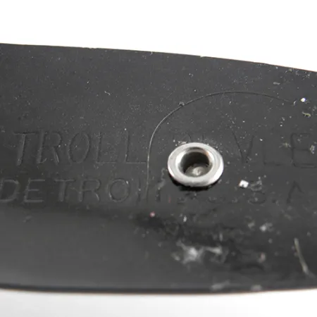 Eppinger Dardevle Trolldevle Blinker, Schwarz / Glitzer, 40g, #1498