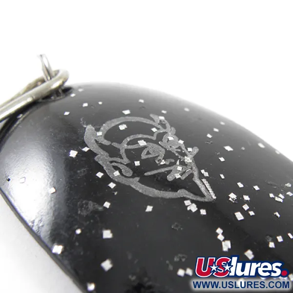 Eppinger Dardevle Trolldevle Blinker, Schwarz / Glitzer, 40g, #1498