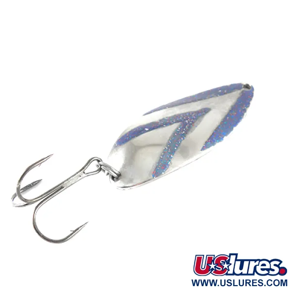 Seneca Little Cleo (Hula Girl) Blinker, Nickel/Blau, 21g, #1499