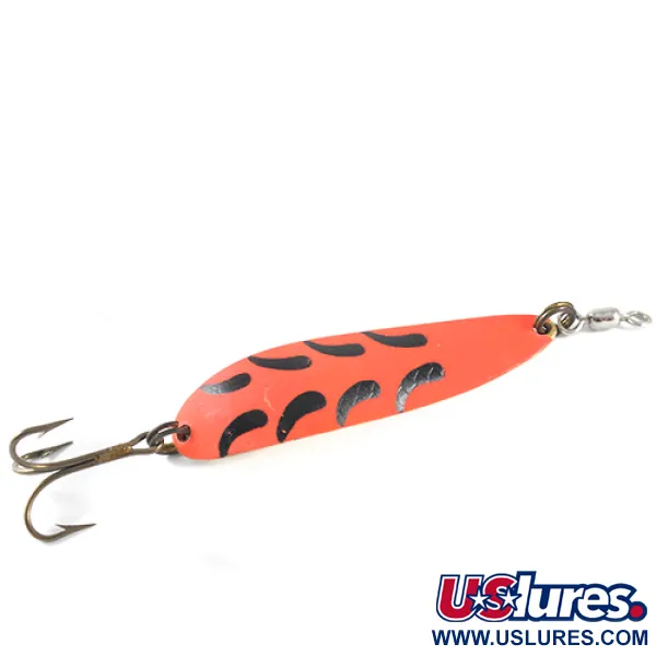 Luhr Jensen Krocodile Blinker, Rot/Schwarz/Gold, 28g, Weitwurf, #1508