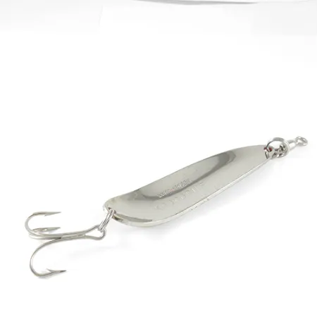 Luhr Jensen Krocodile Blinker, Nickel/Orange, 28g, Hammerschlag, #1531