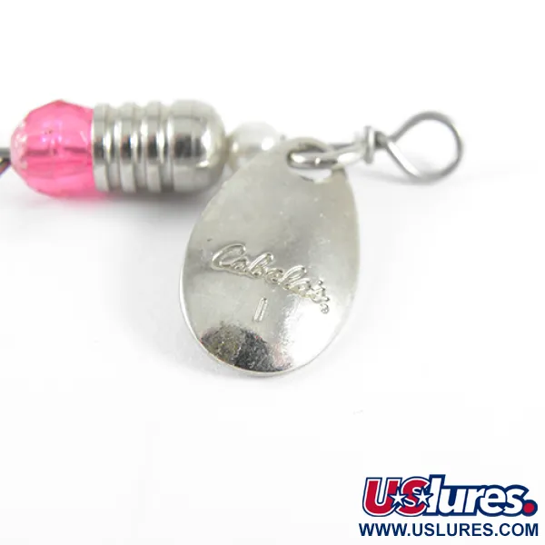 Cabela's 1 Spinner, Nickel, 2.5g, Einzelhaken, #1540