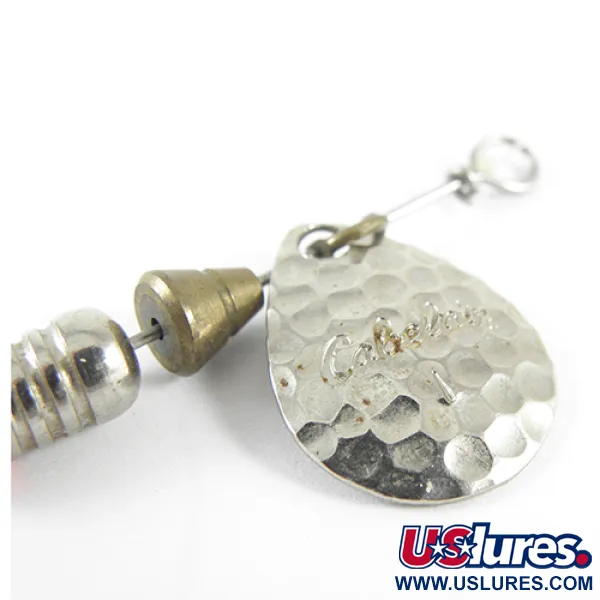 Cabela's 1 Spinner, Nickel, 4g, Hammerschlag-Blatt, #1541