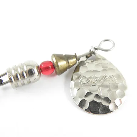 Cabela's 1 Spinner, Nickel, 4g, gehämmertes Blatt, #1542