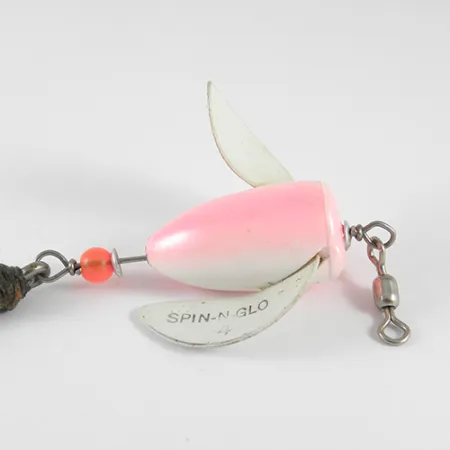Yakima Bait Worden's Spin-n-Glo Winged, Rosa, 4g, Tinsel-Trailer, #1544