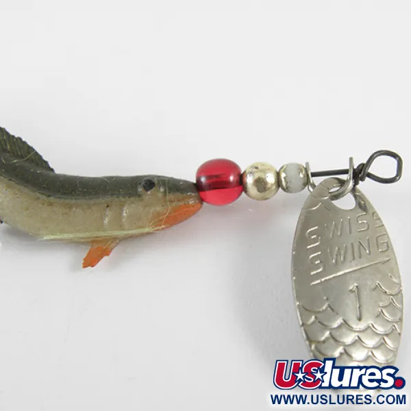 Renosky Lures Swiss Swing 1 Spinner, Nickel, 2.5g, Softbody, #1545