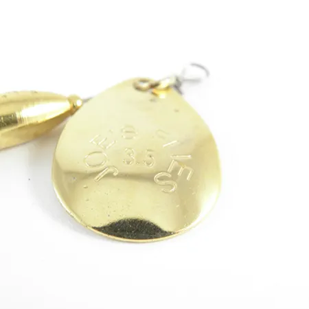 Joe's Flies Spinner, Gold, 6g, Feder-Trailer, #1546