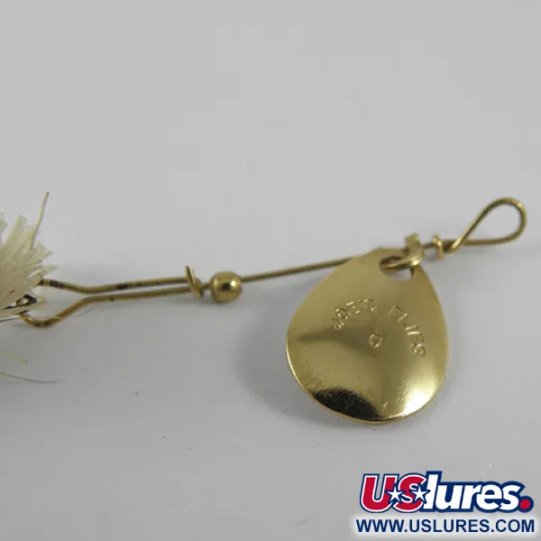 Joe's Flies Spinner, Gold, 1g, Feder-Trailer, #1552