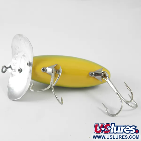 Fred Arbogast Jitterbug Oberflächenköder, Frosch (Grün), 10g, #1564