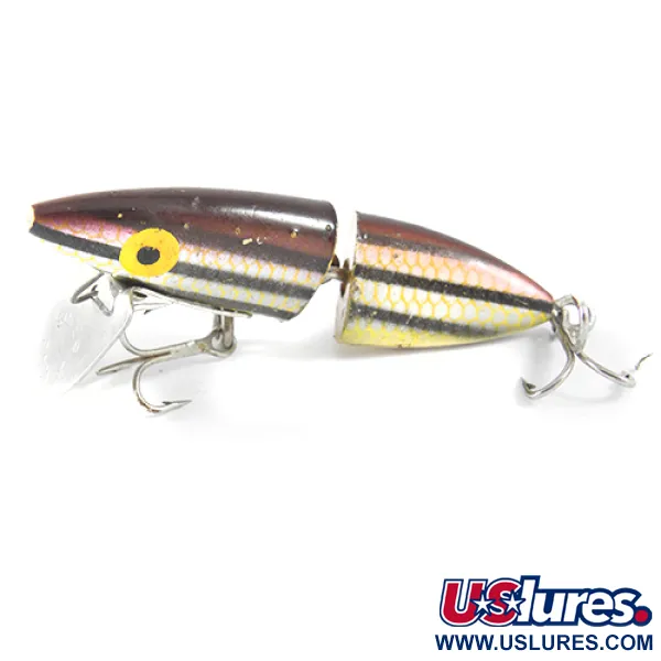 Rockland Super Rocky Wobbler, Schwarz/Braun/Gelb, 5,5g, Vintage, #1568