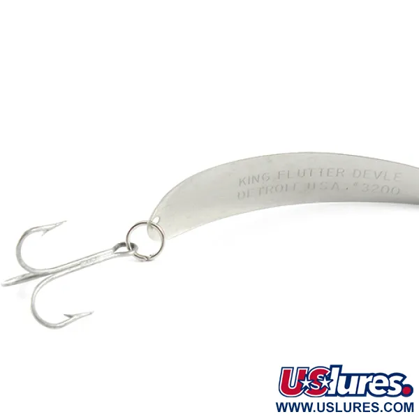 Eppinger King Flutter Devle 3200 Schlepplöffel, Nickel, 9g, #1589