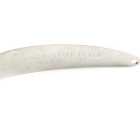 Eppinger King Flutter Devle 3200 Blinker, Fluo Orange/Nickel, 9g, #1590