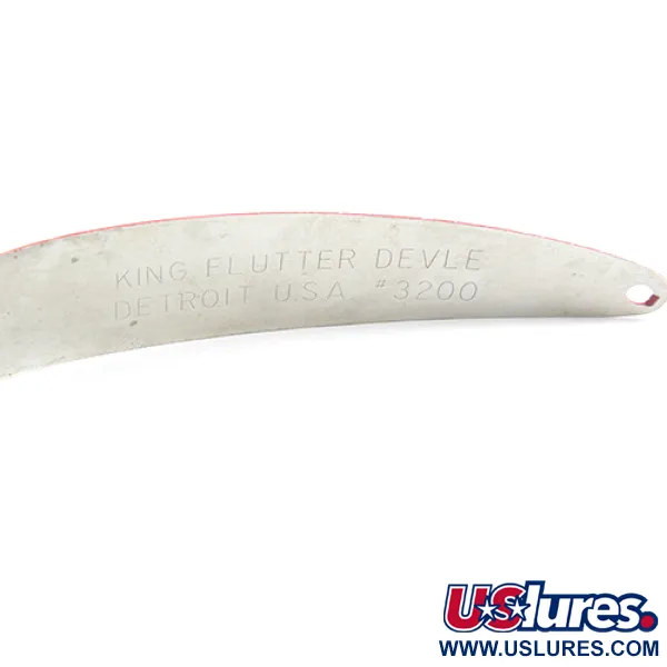 Eppinger King Flutter Devle 3200 Blinker, Fluo Orange/Nickel, 9g, #1590