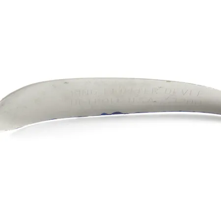 King Flutter Devle 3200 Schleppblinker, Nickel / Blau, 9g, #1592