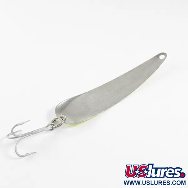 Eppinger JR Flutter Devle 3100 Schlepplöffel, Gelb/Rot/Nickel, 5g, #1610