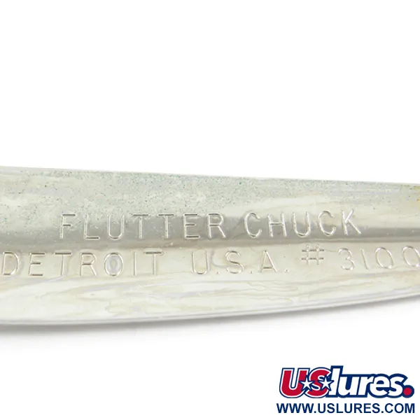 Dardevle Flutter-Chuck Blinker, Nickel / Grün, 8g, Trolling, #1625