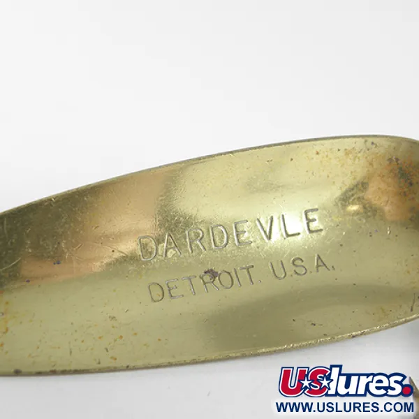 Eppinger Dardevle Blinker, Messing, 28g, Detroit-Prägung, #1627