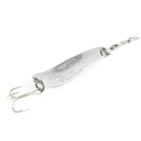 Luhr Jensen Krocodile Die #3 Blinker, Nickel gehämmert, 9g, #1634