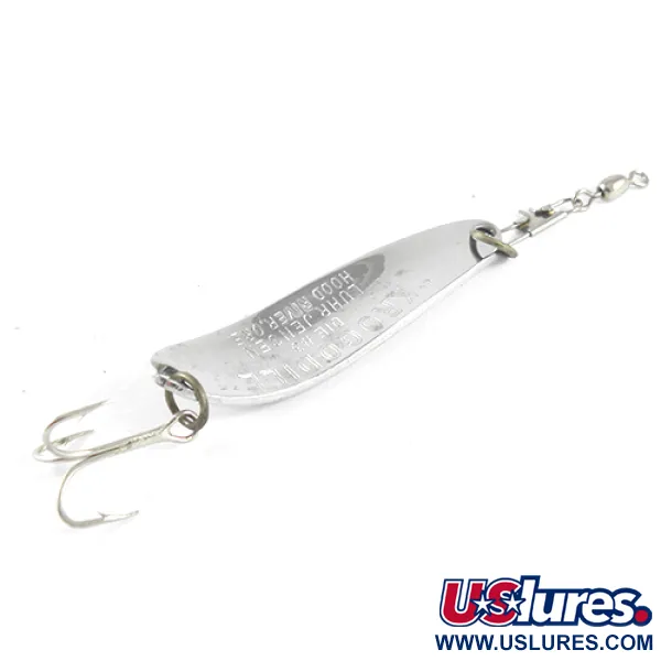 Luhr Jensen Krocodile Die #3 Blinker, Nickel gehämmert, 9g, #1634