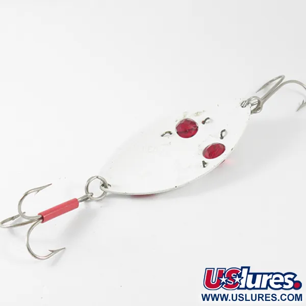 Eppinger Red Eye Wiggler Blinker, Rot / Weiß, 25g, Glasaugen, #1658