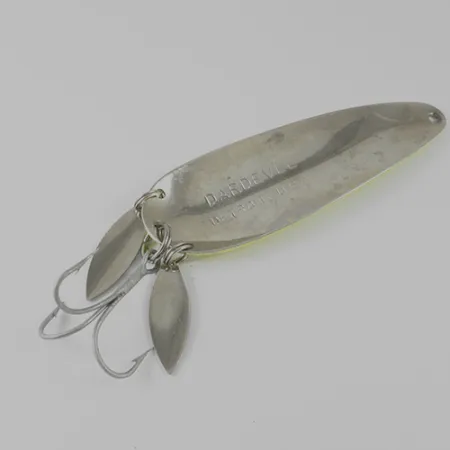 Eppinger Dardevle Klicker Blinker, Fluorgelb/Rot/Nickel, 28g, #1660