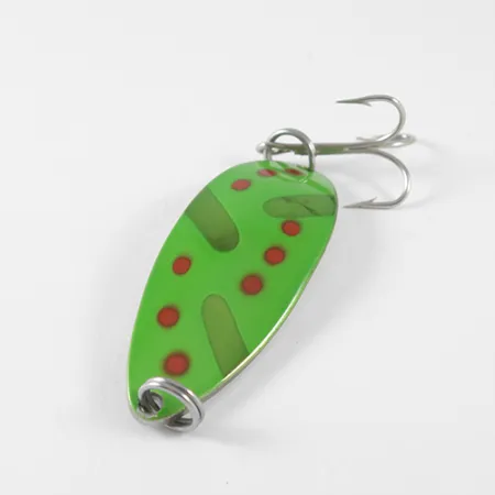 Seneca Little Cleo (Hula Girl) Blinker, Grün/Rot/Nickel, 18g, #1685