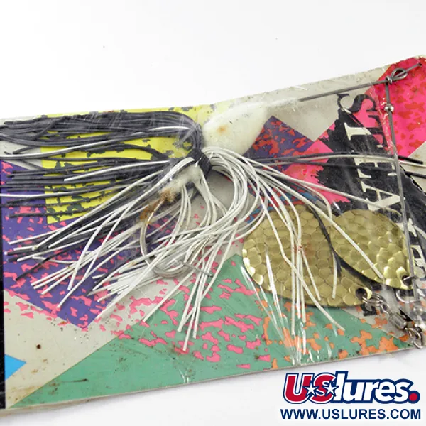 Jackson Stealth Spinnerbait, Messing gehämmert, 28g, Dual-Blades, #1709