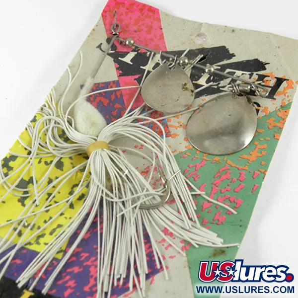 Jackson Stealth Spinnerbait, Messing / Weiß, 21g, JDM-Köder, #1710