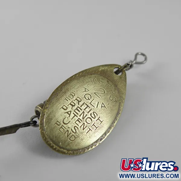 Mepps Aglia 2 Spinner, Messing, 4.5g, Patentmarkierung, #1718