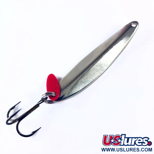 Bay de Noc Swedish Pimple Vertikalköder, Nickel/Gelb, 14g, #1725