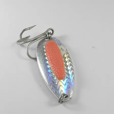Blue Fox Rattlin Pixee Blinker, Rainbow Nickel/Orange, 25g, #1738