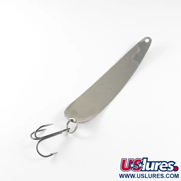 King Flutter Devle 3200 Schlepplöffel, Rot/Weiß/Nickel, 9g, #1741