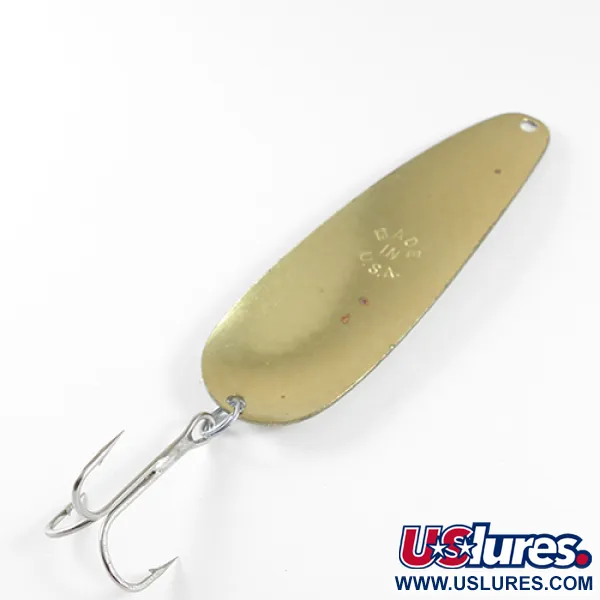 Worth Chippewa Blinker, Gold gehämmert, 19g, Vintage-Design, #1744