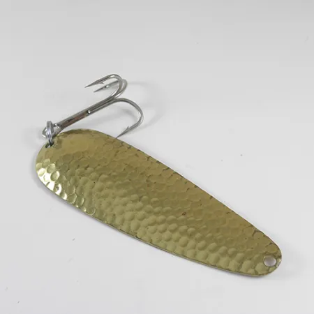 Worth Chippewa Blinker, Gold gehämmert, 19g, Vintage-Design, #1744