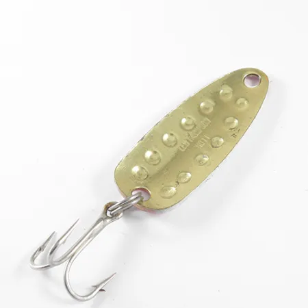 Len Thompson #11 Blinker, Rot/Weiß/Messing, 14g, Hammerschlag, #1747