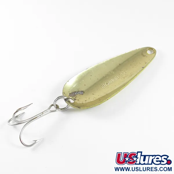 Len Thompson #1 Blinker, Gelb/Schwarz/Messing, 21g, Klassik-Muster, #1748