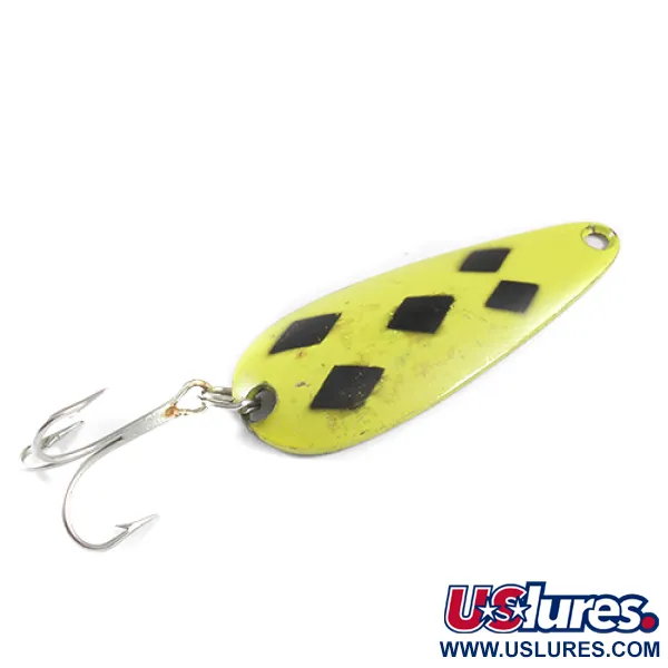 Len Thompson #1 Blinker, Gelb/Schwarz/Messing, 21g, Klassik-Muster, #1748