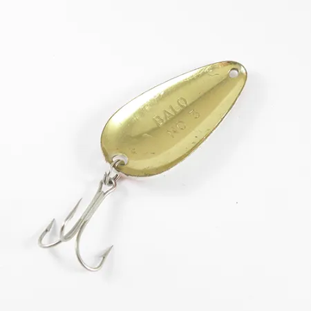 Balo 3 Blinker, Weiß / Rot / Messing, 14g, Vintage Design, #1769