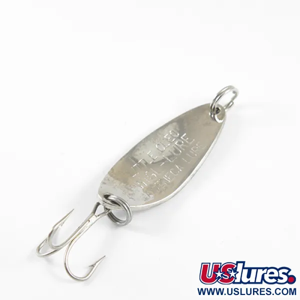 Seneca Little Cleo Blinker, Nickel / Blau, 7g, Vintage-Modell, #1774