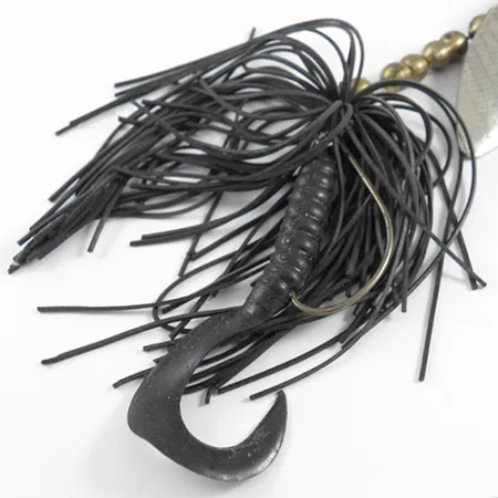 Mepps Aglia Long 3 COMBO KILLER Spinner, Silber/Messing, 19g, #1788