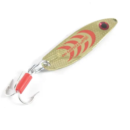 Mepps Syclops 00 Blinker, Gold / Rot, 3,5 g, S-Profil, #1790