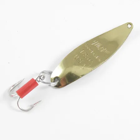 Mepps Syclops 00 Blinker, Gold / Rot, 3,5 g, S-Profil, #1790