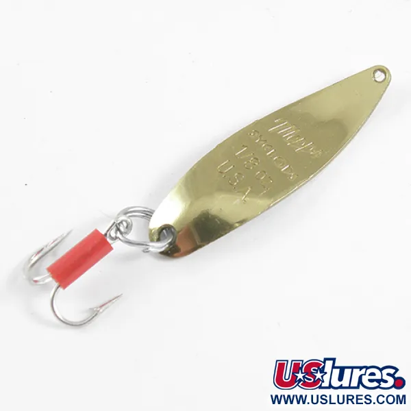 Mepps Syclops 00 Blinker, Gold / Rot, 3,5 g, S-Profil, #1790